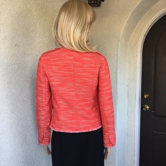 NWT Chico’s orange jacket size 00 - Picture 3 of 8
